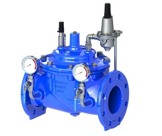 EPDM Valve giảm áp suất phân sợi với máy bay và bộ đo