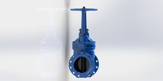 PN16 Áp suất định mức Van cổng kết nối bích chống ăn mòn cho kiểm soát đường ống công nghiệp