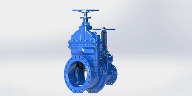 Ventil cổng nước không tăng gốc Epoxy được phủ với nắp đầu hoặc bánh tay