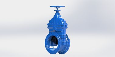 Soft Sealing Non Rising Stem Water Gate Valve với bánh tay hoặc nắp đầu