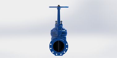 Soft Sealing Non Rising Stem Water Gate Valve với bánh tay hoặc nắp đầu