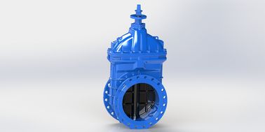 Non Rising Stem Gate Valve Soft Sealing With EPDM Wedge Handwheel (Đường tay không tăng dây chuyền cột)