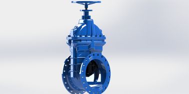 Soft Sealing Non Rising Stem Water Gate Valve với bánh tay hoặc nắp đầu