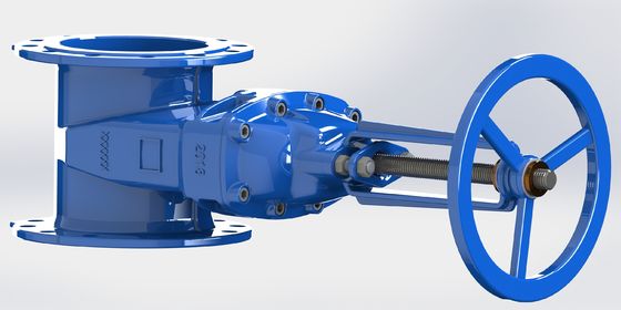 Van cổng nước kết nối sườn với áp suất PN25 và dung lượng dòng chảy cao cho các ứng dụng đường ống bền