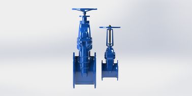 Non Rising Stem Blue Water Gate Valve với hai mặt niêm phong 100% rò rỉ chặt chẽ