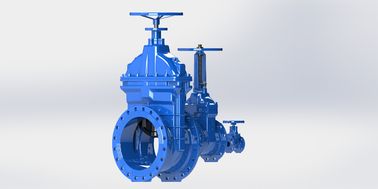 Non Rising Stem Blue Water Gate Valve với hai mặt niêm phong 100% rò rỉ chặt chẽ