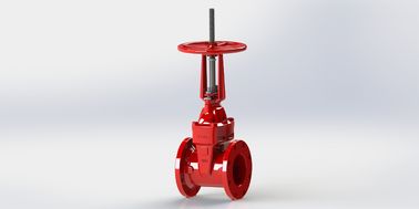 NRS Rising Stem Gate Valve Less với lợi thế hoạt động Torgue / Kháng mài