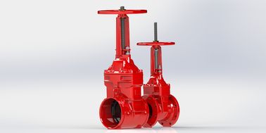 EY3000 Epoxy được phủ cao gốc UL FM Gate Valve cho dịch vụ bảo vệ cháy