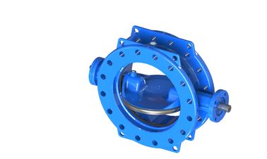 Ventil bướm cao su, thiết kế con dấu đuôi chim với vòng đĩa SS316.