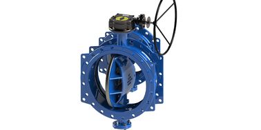Cả hai mặt niêm phong Double Eccentric Butterfly Valve Dovetail Seal Design được thành lập
