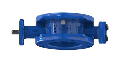 Ventil bướm niêm phong mềm loại vòm ngoại tâm kép cho hệ thống nước thải