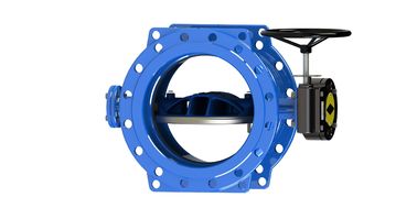 EPDM Seal Ductile Iron Double Eccentric Butterfly Valve Tiêu chuẩn BS hoặc Ansi