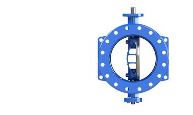 Tốc độ xoắn thấp Dovetail Double Eccentric Butterfly Valve Cả hai bên Seal Online sửa chữa