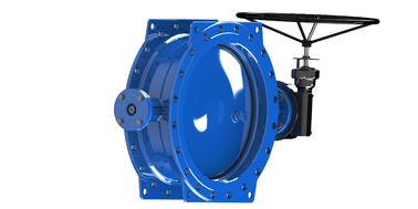 Thép không gỉ Gear vận hành van bướm cho đáng tin cậy 1 - 72 inch kiểm soát dòng chảy
