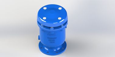 Blue Ductile Iron Combination Air Release Valve Cửa sổ cứu hỏa