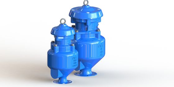 Van xả khí thải bằng sắt dễ uốn có khả năng chịu nhiệt độ cao ≤80oC và chống ăn mòn cho hệ thống nước thải