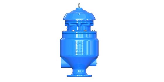 Van giải phóng không khí nước thải sắt mềm mại với độ bền nhiệt độ cao ≤ 80 °C và lớp phủ epoxy chống ăn mòn liên kết hợp nhất để xử lý nước thải