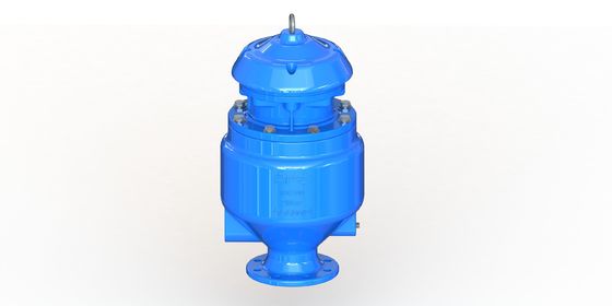 Van xả khí thải bằng sắt dễ uốn có khả năng chịu nhiệt độ cao ≤80oC và chống ăn mòn cho hệ thống nước thải
