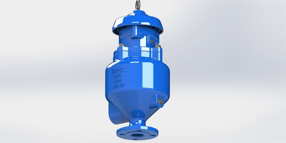 Van giải phóng không khí nước thải bằng sắt mềm DN50-DN200 với chỉ số áp suất PN10-PN40 cho hệ thống xử lý nước thải và nước
