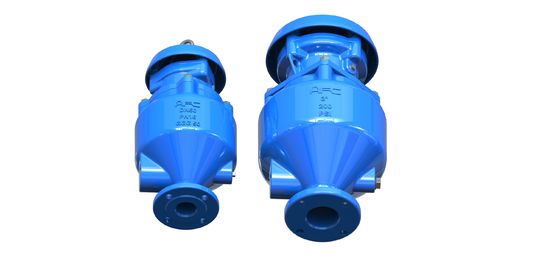 Van xả khí thải sewage thiết kế động học, chống tràn, bộ phận bên trong bằng thép không gỉ 316SS cho hệ thống van xả khí thải nước thải