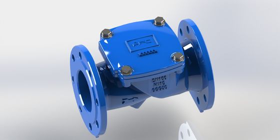 DN50-700 EN12266 Chứng nhận Ventil kiểm tra mềm xẻo bằng sắt cơ thể swing flex cho các ứng dụng nước
