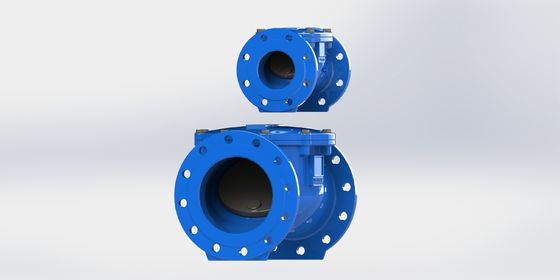 DN50-700 EN12266 Chứng nhận Ventil kiểm tra mềm xẻo bằng sắt cơ thể swing flex cho các ứng dụng nước