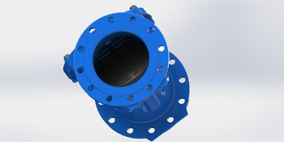 PN10 Áp suất chỉ định van kiểm tra swing flex với vật liệu niêm phong EPDM và thân sắt mềm mại để xử lý nước