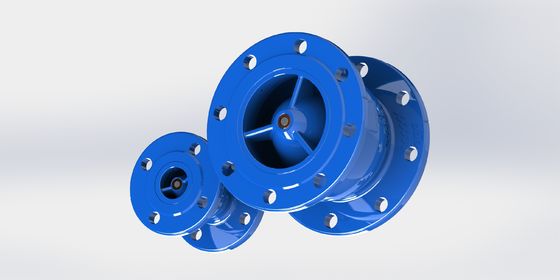 Van một chiều không đóng áp suất PN16 với kết cấu sắt dẻo và loại bịt mềm để chống ăn mòn