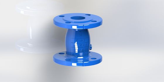 Van một chiều không đóng áp suất PN16 với kết cấu sắt dẻo và loại bịt mềm để chống ăn mòn