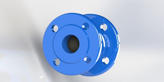 PN25 Pressure Non-Slam Check Valve với cấu trúc sắt mềm và kết nối cuối sườn