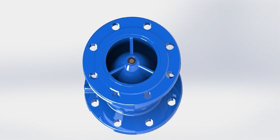 Van kiểm tra không sập được phủ cao su đĩa kết nối cuối vòm được thiết kế cho các hệ thống áp suất PN10