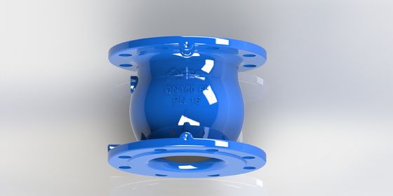 PN25 Pressure Non-Slam Check Valve với cấu trúc sắt mềm và kết nối cuối sườn