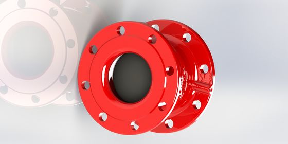 Van kiểm tra không đập bằng sắt mềm mại với kết nối kết nối nhanh và kết nối cuối vít cho hệ thống xử lý nước