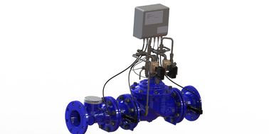 Đổi năng động van điều chỉnh dòng nước, EPOXY phủ van giải phóng áp suất
