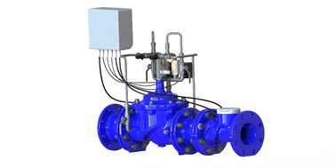 PN10 FBE phủ van quản lý áp suất nước với bộ điều khiển 24 VDC