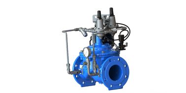 Blue RAL 5005 NSF61 Valve kiểm soát nước với các bộ phận bên trong SS304 và ghế EPDM