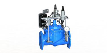 Phương tiện lưu lượng nước sạch Máy điều khiển van tự động EPDM Chỗ ngồi cơ thể cho hiệu suất lâu dài