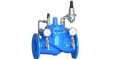 Valve làm giảm áp suất kết nối sườn với thiết kế công nghệ phủ epoxy