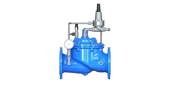 Van duy trì áp suất sắt mềm mại với kết nối vòm cho phạm vi áp suất PN10-PN25 với kích thước 2-40 inch