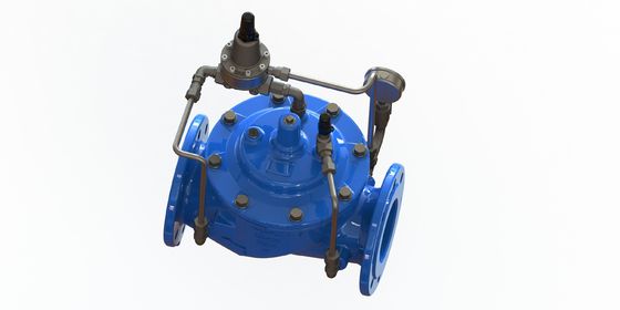 PN25 Van duy trì áp suất bằng sắt mềm với kết nối sợi vít để kiểm soát áp suất đáng tin cậy
