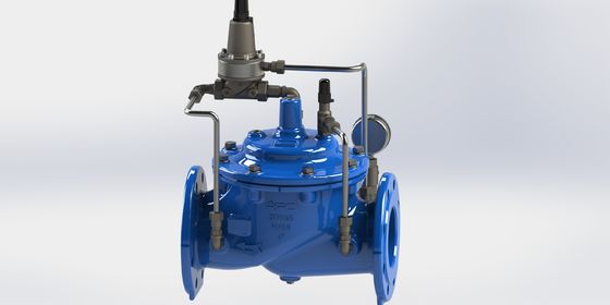 Van duy trì áp suất với vòm ni-lôn tăng cường và kết nối sợi vít cho nhiệt độ hoạt động 0-80 °C