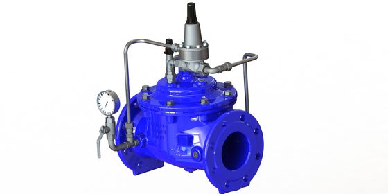Van duy trì áp suất với vòm ni-lôn tăng cường và kết nối sợi vít cho nhiệt độ hoạt động 0-80 °C