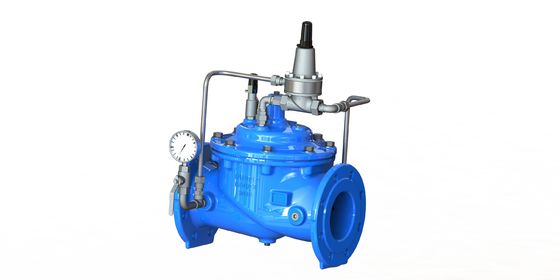Ventil duy trì áp suất với áp suất PN10 và nhiệt độ hoạt động 0-80 °C