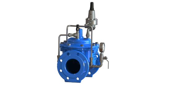 Ventil duy trì áp suất với áp suất PN10 và nhiệt độ hoạt động 0-80 °C