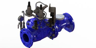 Phương tiện lưu lượng nước sạch Máy điều khiển van tự động EPDM Chỗ ngồi cơ thể cho hiệu suất lâu dài