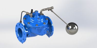 PN10 Flange Ends Float Control Valve FBE Lớp phủ ắc quy