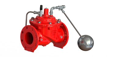 Ống điều khiển nổi điều chỉnh với đầu sườn PN10 / 16 / 25 loại điều khiển