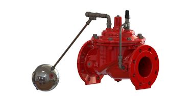 PN10 Flange Ends Float Control Valve FBE Lớp phủ ắc quy