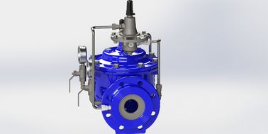Ventil điều khiển dòng chảy thủy lực loại cầu EPDM Phân kính củng cố nylon