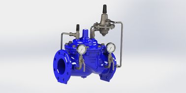 EPDM Seal Flow Control Valve SS304 Pilot EN1074-5 Phân kính tăng cường nylon